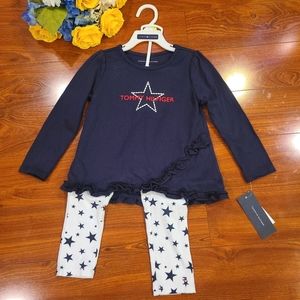 Tommy Hilfiger Girls 2pc Set Size 4T
